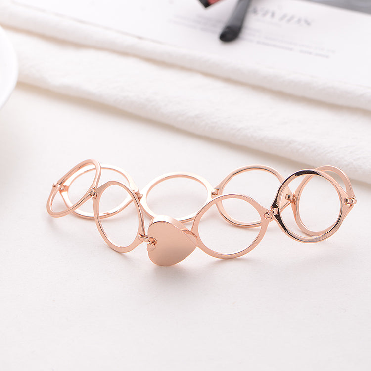 Heart Ring Bracelet