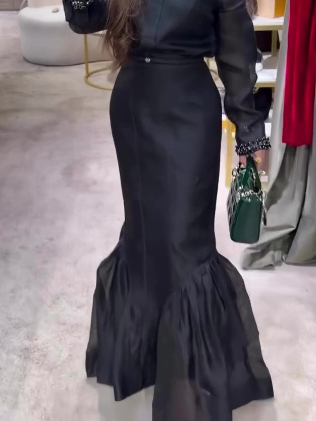 Mermaid Maxi Skirt