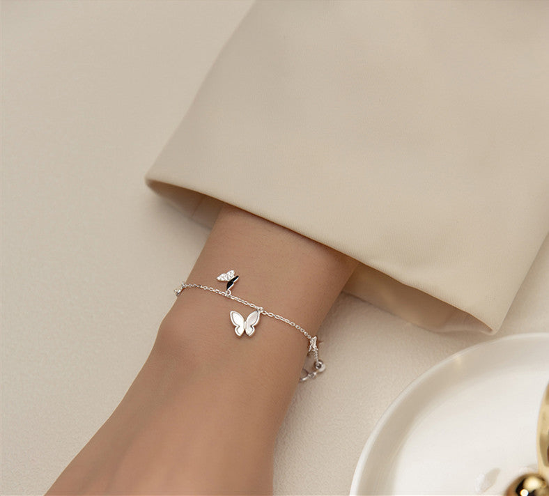 Mloveacc Shell Butterfly Bracelet