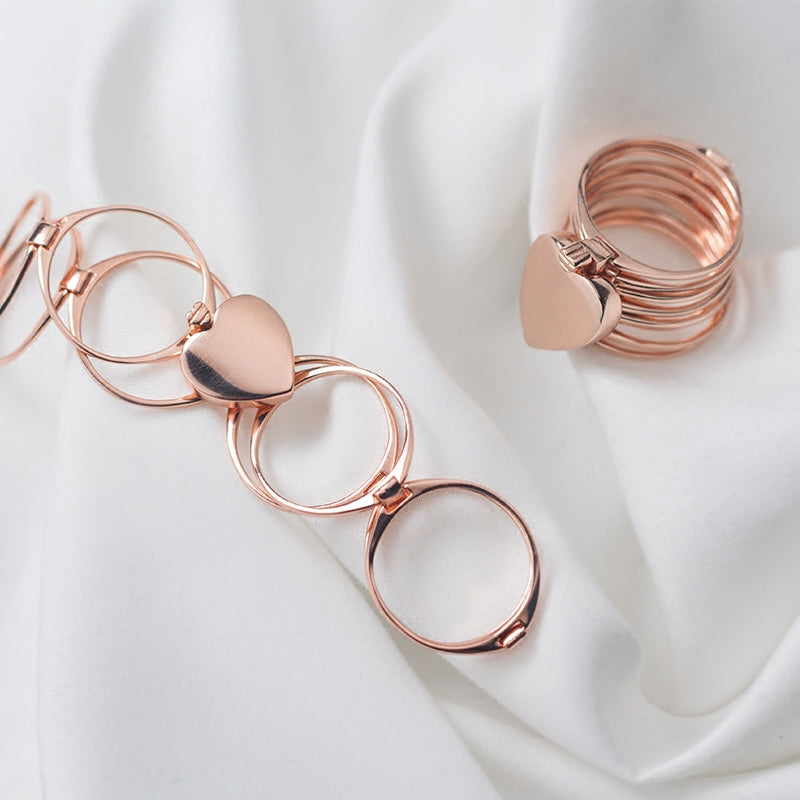 Heart Ring Bracelet