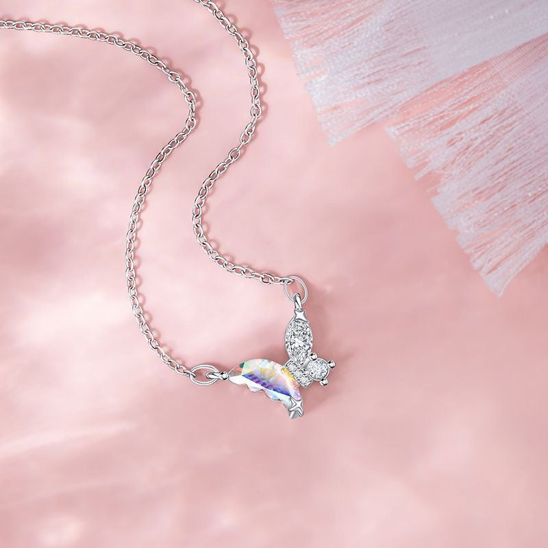Colorful Butterfly Necklace