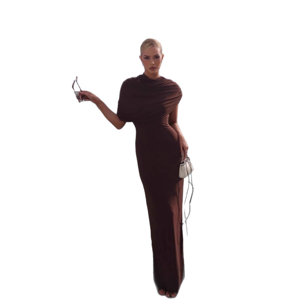 Women's Round-neck Sleeveless Maxi Dress