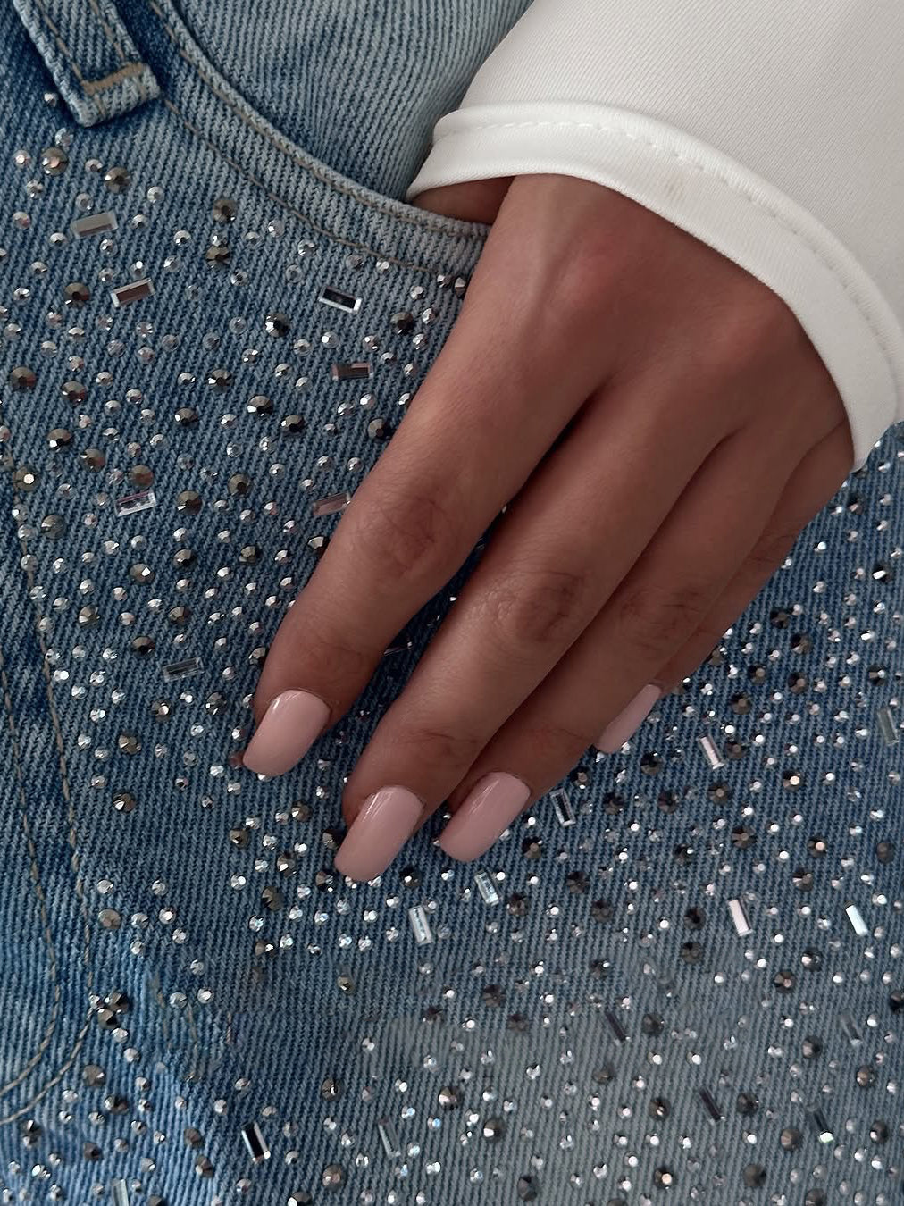 Rhinestone Jeans