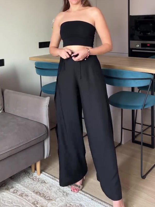 Tie-Drape Pants