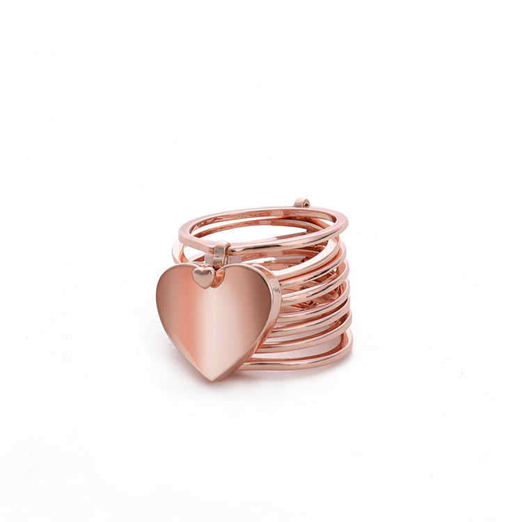 Heart Ring Bracelet