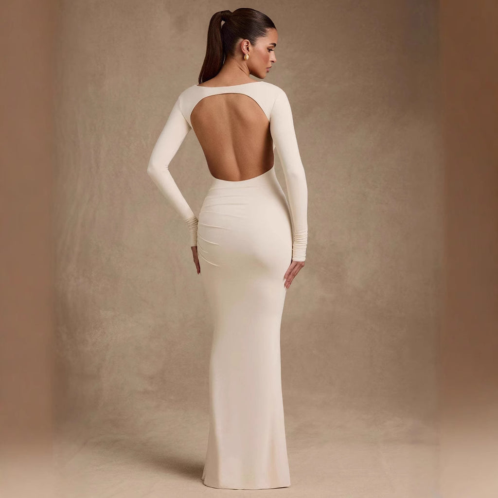 Slimming Long Body Hugging Dress