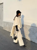 Knitted Turtleneck Cape
