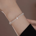 Silver Pearl Bracelet