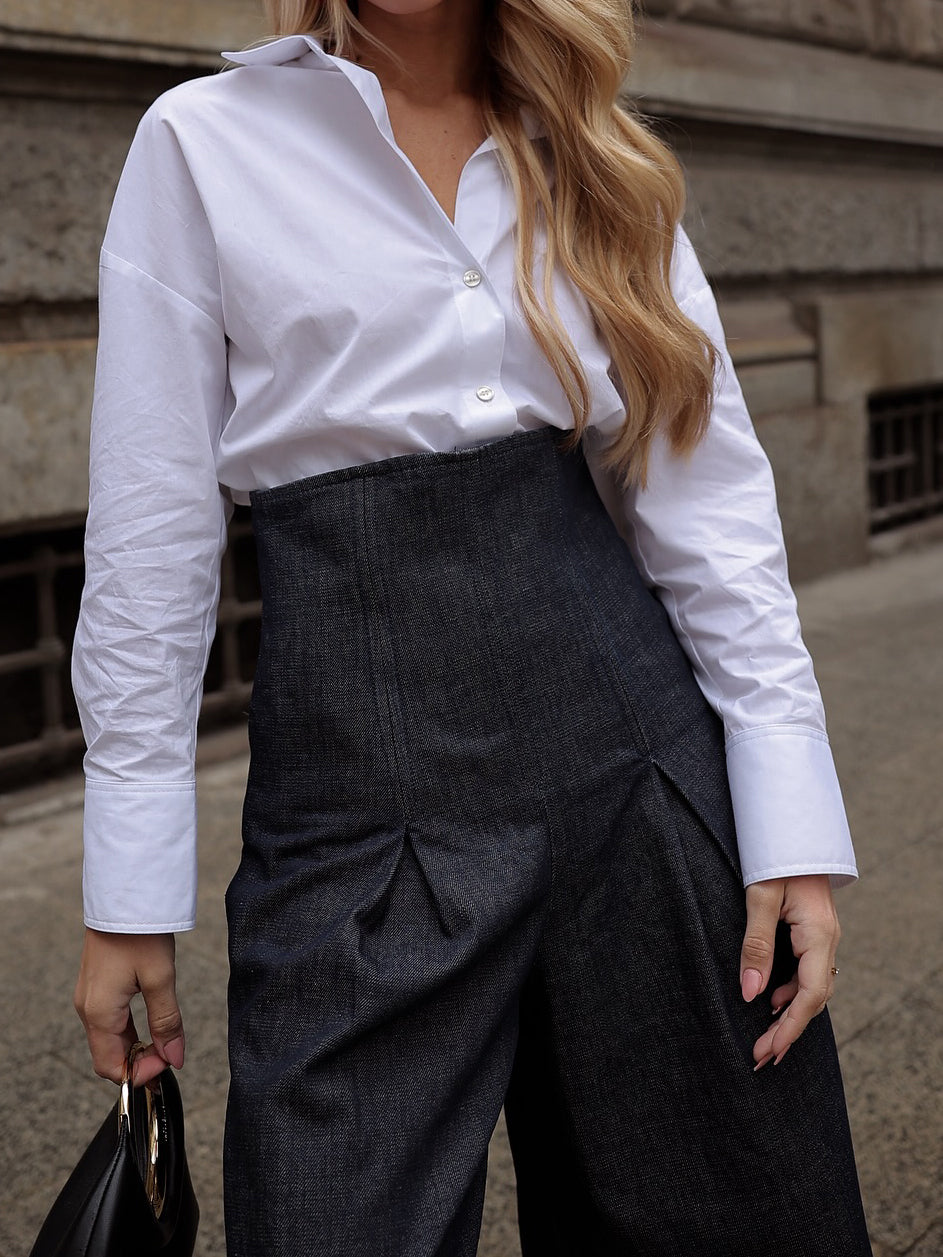 High waist Wide leg Jeans
