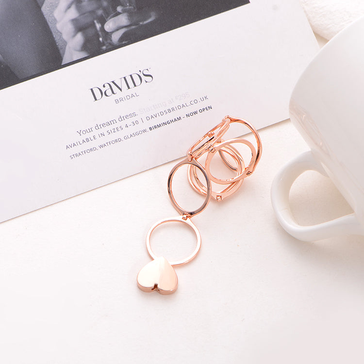 Heart Ring Bracelet